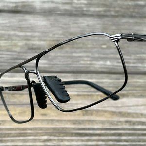 Robert Mitchel Men EyeglassesSunglasses Frame Dark Gunmetal Metal 64[]13 130